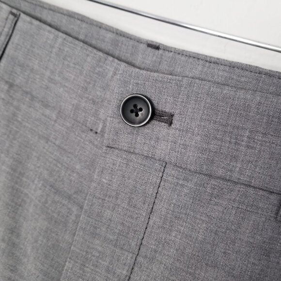 NEW Outerknown Men's 33 Stretch Wool Blend Trouser Pants Tapered Ankle $298 Gray - Picture 9 of 16